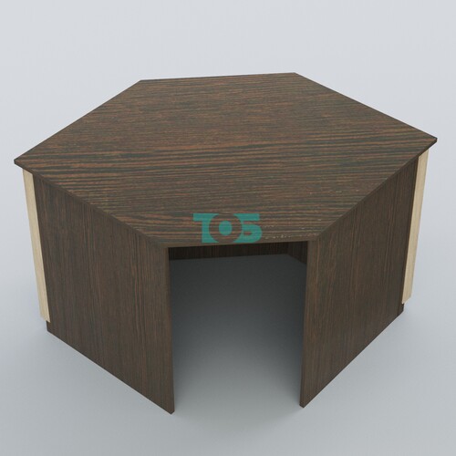 Ресепшен - стол угловой серии ВЕРТИКАЛЬ №10