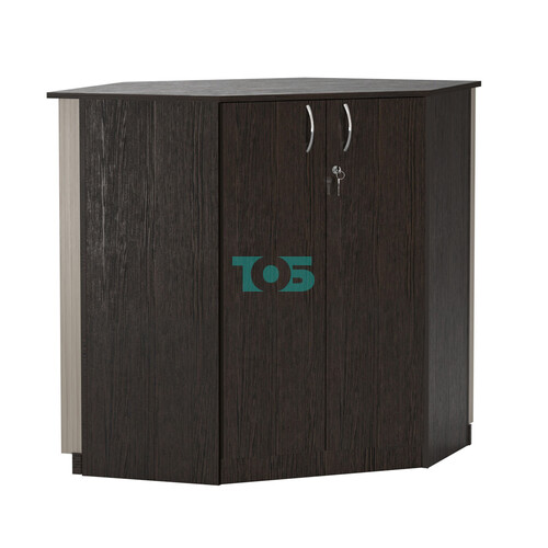 Торговый стол-прилавок шестигранный с планками серии ВЕРТИКАЛЬ №22