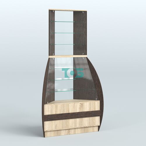 Витрина внешний угол БРИЗ №3