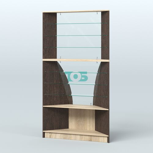 Витрина внутренний угол БРИЗ №4