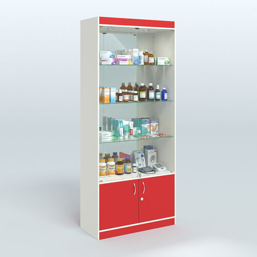 Витрина из ДСП для аптеки №1-400-3