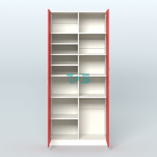 Шкаф для аптек с вертикальными разделителями №1