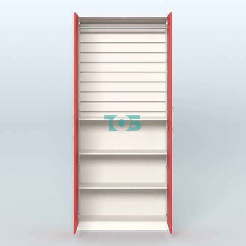 Аптечный широкий стеллаж под резину №1