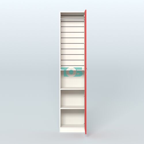 Аптечный узкий стеллаж под резину №2