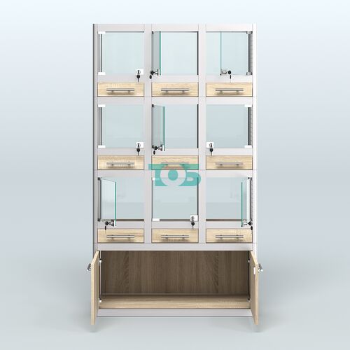 Витрина большая для продажи птиц в зоомагазин серии ЖАКО-04