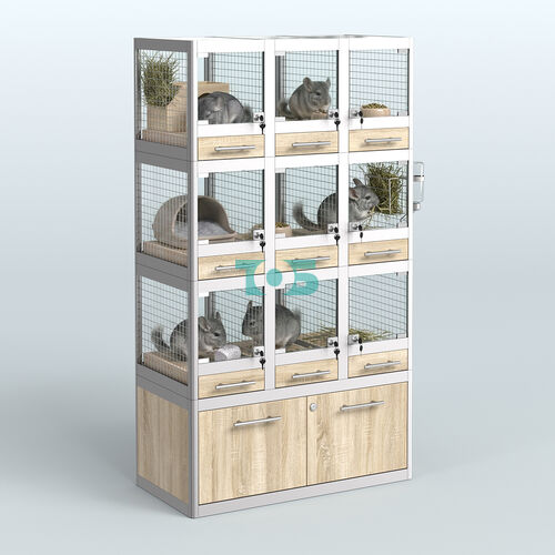 Витрина большая для продажи птиц в зоомагазин серии ЖАКО-04