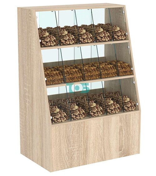 Прилавок для конфет и орехов на тринадцать ячеек №2