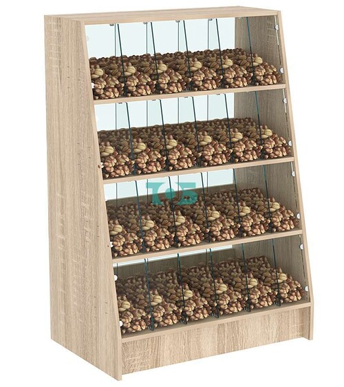 Прилавок для конфет и орехов на 24 ячейки №3