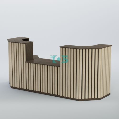 Ресепшен со столом выдачи серии ПРИЛИВ №7