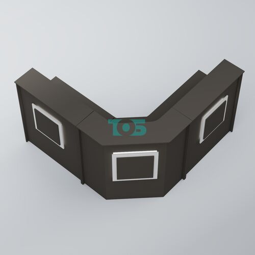 Ресепшен Г-образный КВАДРАТ №3