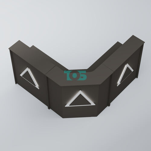 Ресепшен Г-образный серии ТРЕУГОЛЬНИК №3