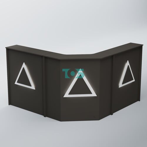 Ресепшен Г-образный серии ТРЕУГОЛЬНИК №3