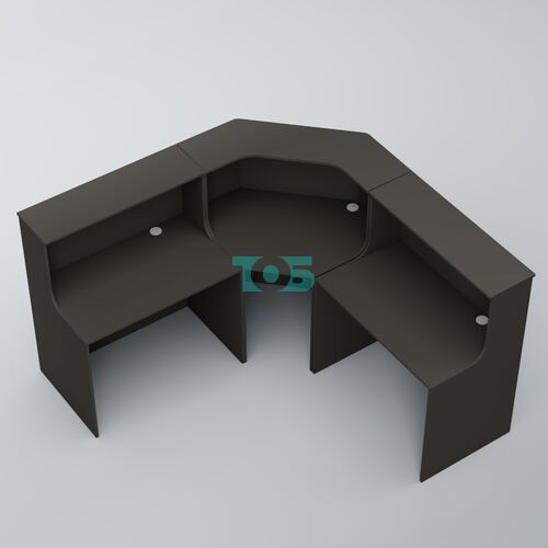 Ресепшен Г-образный серии ТРЕУГОЛЬНИК №3