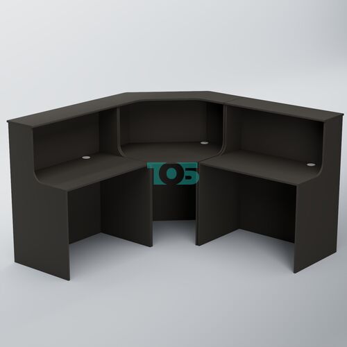 Ресепшен Г-образный РОМБ №3