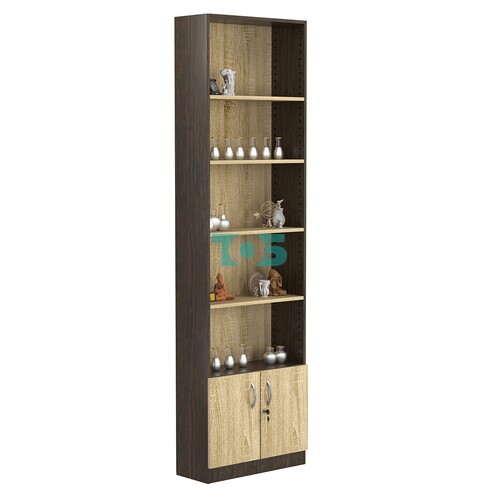 Стеллаж из ДСП с 4-мя полками 250x600 мм серии LEVEL-4 №4 (З/C - ДВП)