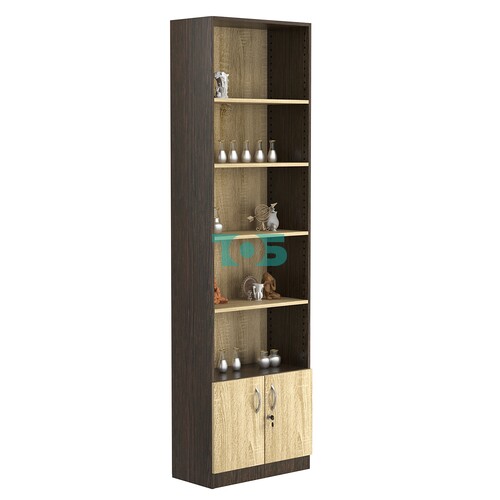 Стеллаж из ДСП с 4-мя полками 300x600 мм серии LEVEL-4 №5 (З/C - ДВП)