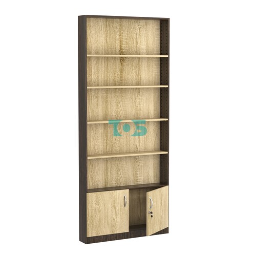 Стеллаж из ДСП с 4-мя полками 150x900 мм серии LEVEL-4 №9 (З/C - ДВП)