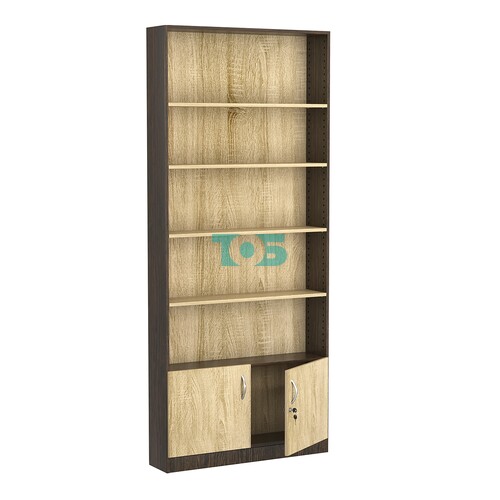 Стеллаж из ДСП с 4-мя полками 200x900 мм серии LEVEL-4 №10 (З/C - ДВП)