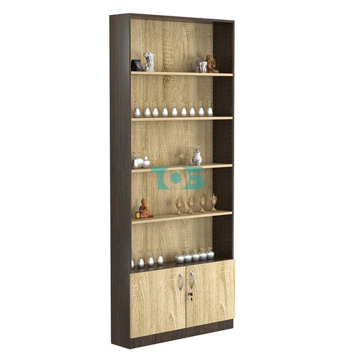 Стеллаж из ДСП с 4-мя полками 200x900 мм серии LEVEL-4 №10 (З/C - ДВП)