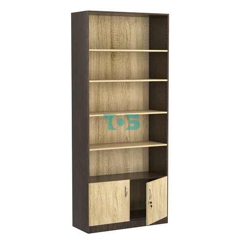 Стеллаж из ДСП с 4-мя полками 400x900 мм серии LEVEL-4 №14 (З/C - ДВП)