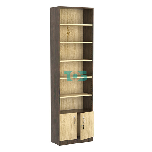 Стеллаж из ДСП с 5-ю полками 300x600 мм серии LEVEL-5 №5 (З/C - ДВП)