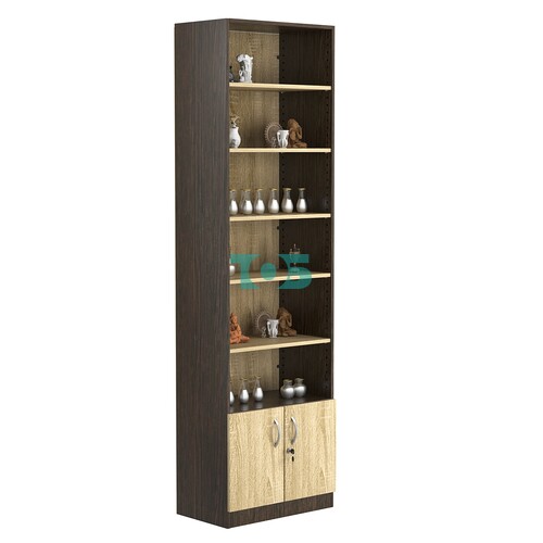 Стеллаж из ДСП с 5-ю полками 350x600 мм серии LEVEL-5 №6 (З/C - ДВП)