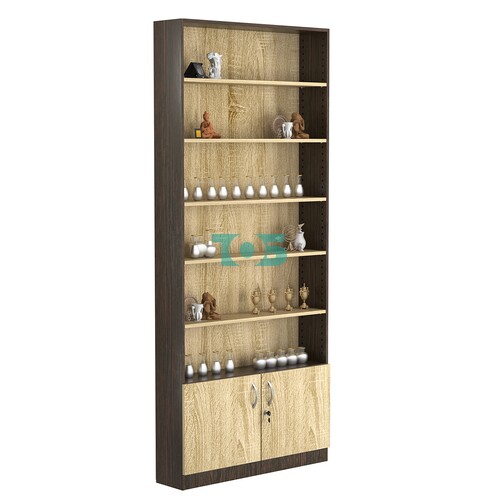 Стеллаж из ДСП с 5-ю полками 200x900 мм серии LEVEL-5 №10 (З/C - ДВП)