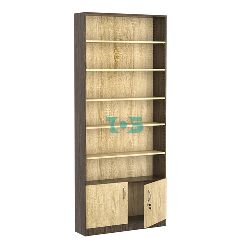 Стеллаж из ДСП с 5-ю полками 250x900 мм серии LEVEL-5 №11 (З/C - ДВП)