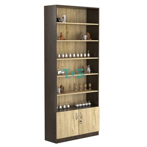 Стеллаж из ДСП с 5-ю полками 300x900 мм серии LEVEL-5 №12 (З/C - ДВП)