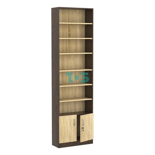 Стеллаж из ДСП с 6-ю полками 250x600 мм серии LEVEL-6 №4 (З/C - ДВП)