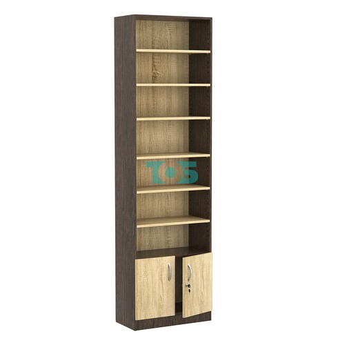 Стеллаж из ДСП с 6-ю полками 300x600 мм серии LEVEL-6 №5 (З/C - ДВП)