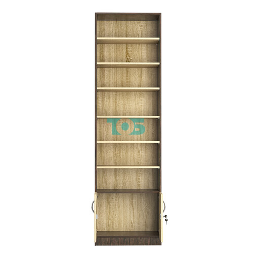 Стеллаж из ДСП с 6-ю полками 350x600 мм серии LEVEL-6 №6 (З/C - ДВП)