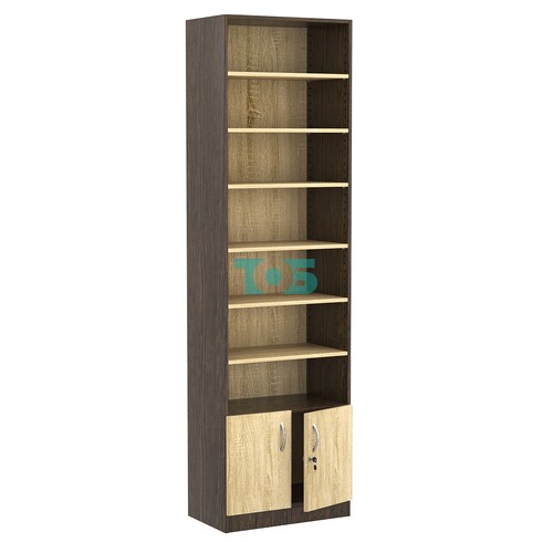 Стеллаж из ДСП с 6-ю полками 350x600 мм серии LEVEL-6 №6 (З/C - ДВП)