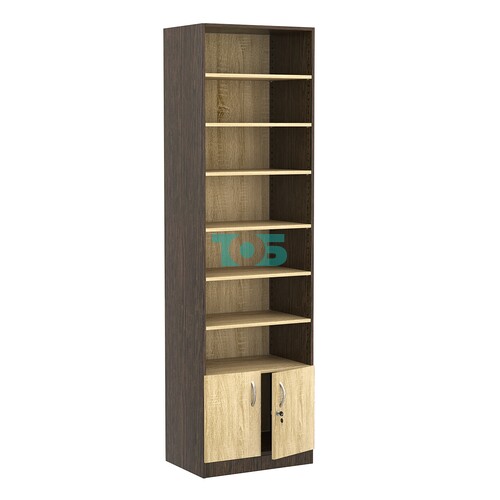 Стеллаж из ДСП с 6-ю полками 400x600 мм серии LEVEL-6 №7 (З/C - ДВП)