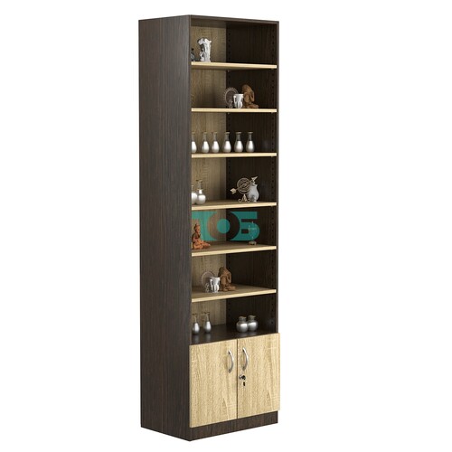 Стеллаж из ДСП с 6-ю полками 400x600 мм серии LEVEL-6 №7 (З/C - ДВП)