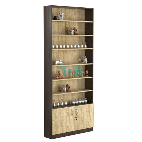 Стеллаж из ДСП с 6-ю полками 200x900 мм серии LEVEL-6 №10 (З/C - ДВП)