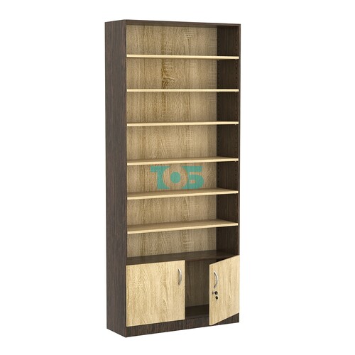 Стеллаж из ДСП с 6-ю полками 300x900 мм серии LEVEL-6 №12 (З/C - ДВП)