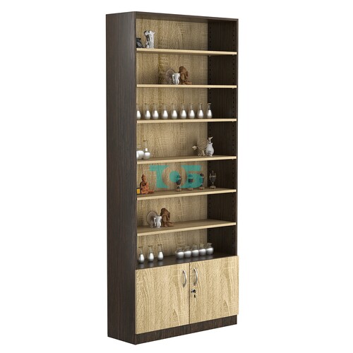 Стеллаж из ДСП с 6-ю полками 300x900 мм серии LEVEL-6 №12 (З/C - ДВП)