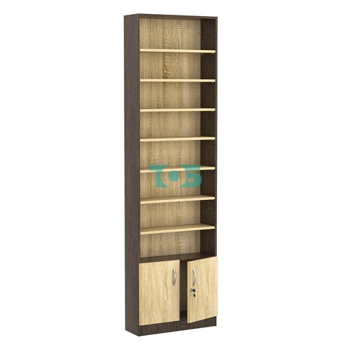 Стеллаж из ДСП с 7-ю полками 200x600 мм серии LEVEL-7 №3 (З/C - ДВП)