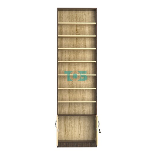 Стеллаж из ДСП с 7-ю полками 200x600 мм серии LEVEL-7 №3 (З/C - ДВП)