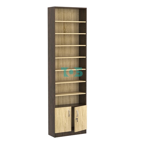 Стеллаж из ДСП с 7-ю полками 250x600 мм серии LEVEL-7 №4 (З/C - ДВП)