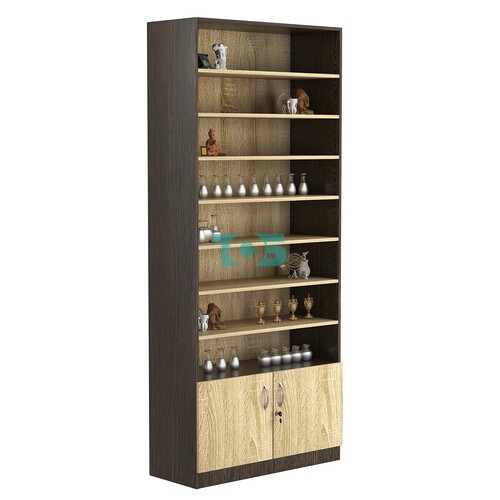 Стеллаж из ДСП с 7-ю полками 400x900 мм серии LEVEL-7 №14 (З/C - ДВП)