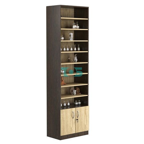 Стеллаж из ДСП с 8-ю полками 350x600 мм серии LEVEL-8 №6 (З/C - ДВП)