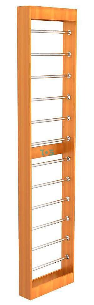 Стеллаж под обои №2 (пристенный)