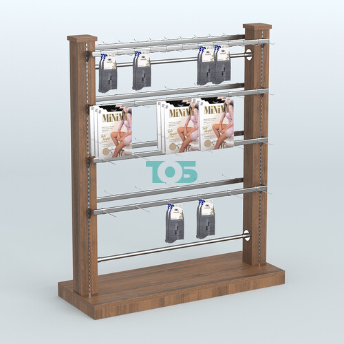 Островная система с перфорацией и пристенными поручнями под крючки с навеской №4