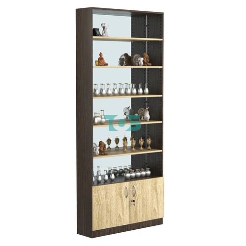 Стеллаж из ДСП с 5-ю полками 250x900 мм серии LEVEL-5 №11-2 (З/C - ЗЕРКАЛО)