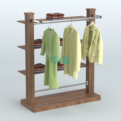 Островная система с перфорацией и тремя полками из ДСП №11