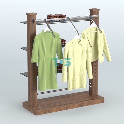 Островная система с перфорацией и прямыми полками №13