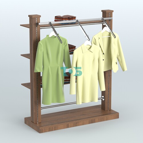 Островная система с перфорацией и тремя полками из ДСП №14