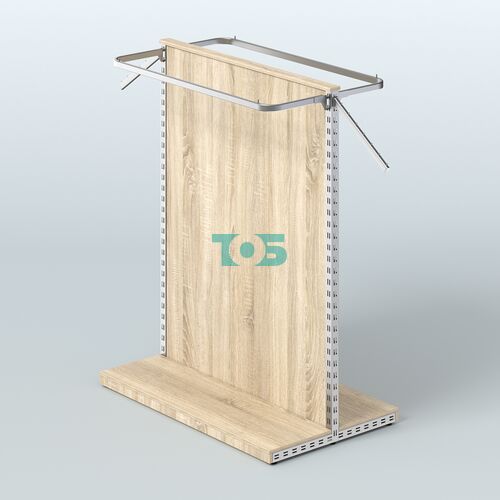 Система ЭЛЕГАНТ островная с ДСП и П-образными поручнями №1